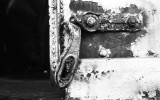 Old train door latch. In Colorado. I am a sucker for old rusty things….the texture