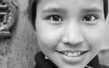 This girl at the orphanage in Kathmandu, Nepal had such light in her eyes.